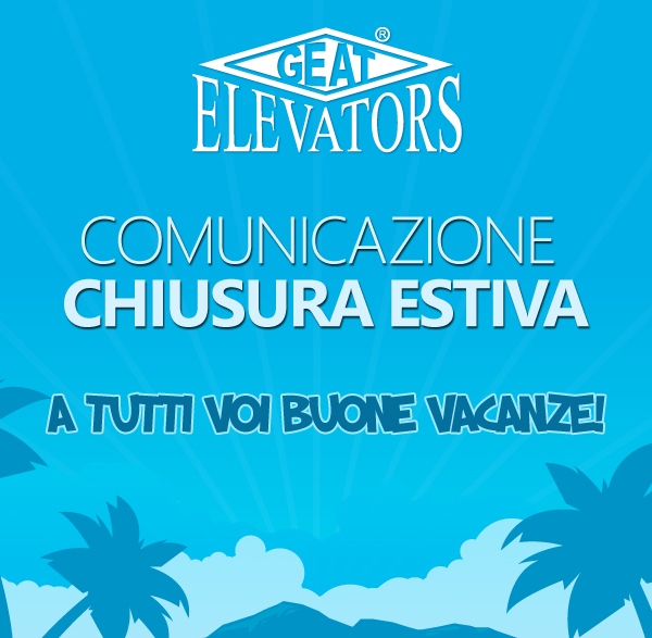 Comunicazione chiusura estiva