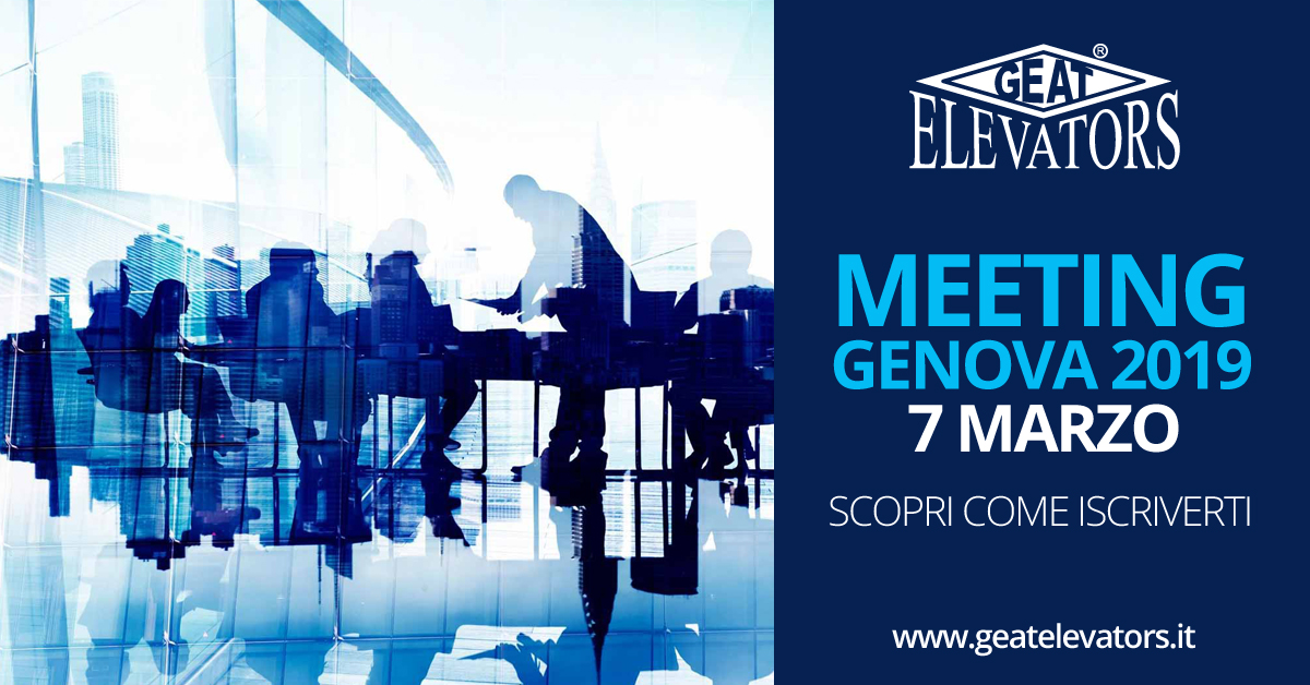 Vi aspettiamo il 7 marzo al Meeting di Genova!