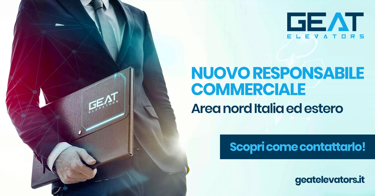 Nuovo Responsabile commerciale area Nord Italia ed estero