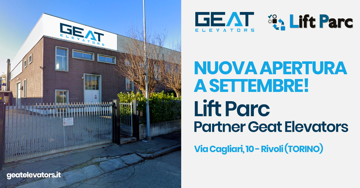 Nuova apertura Geat Elevators a Settembre!