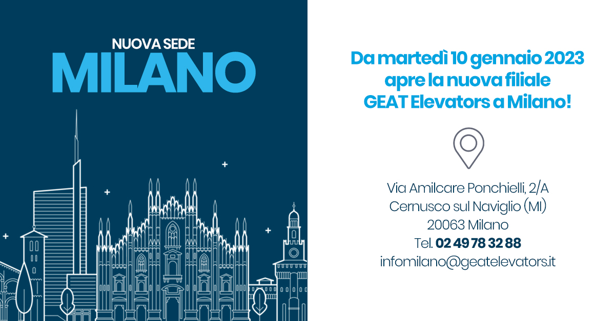 Geat Elevators raggiunge anche Milano!