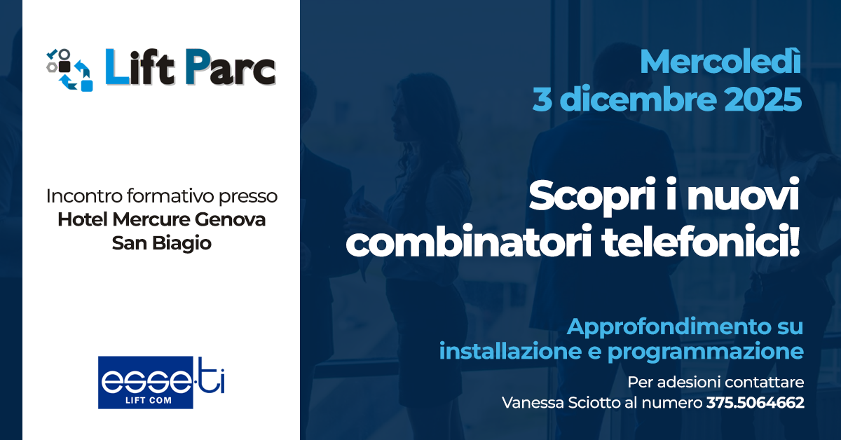 Incontro formativo sui combinatori telefonici presso Hotel Mercure Genova San Biagio