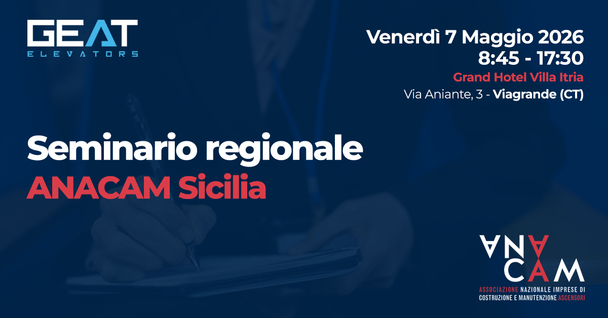 GEAT al seminario regionale ANACAM del 7 maggio in Sicilia